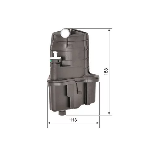 Palivový filter 0 450 907 015 /BOSCH/ - obr. 4