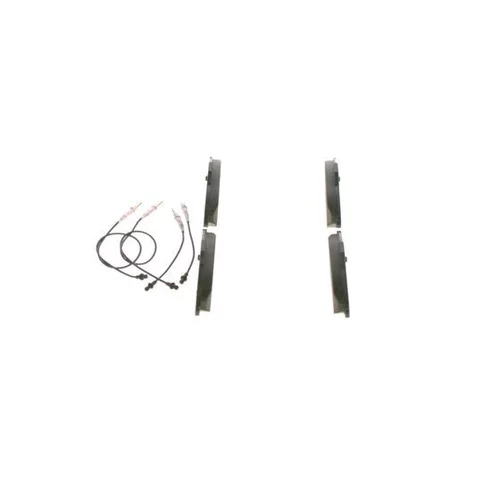 Sada brzdových platničiek kotúčovej brzdy 0 986 424 278 /BOSCH/ - obr. 1
