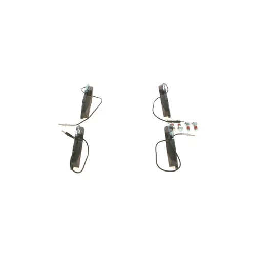 Sada brzdových platničiek kotúčovej brzdy 0 986 424 414 /BOSCH/ - obr. 3