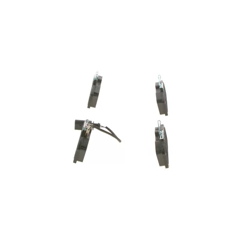 Sada brzdových platničiek kotúčovej brzdy 0 986 494 025 /BOSCH/ - obr. 1