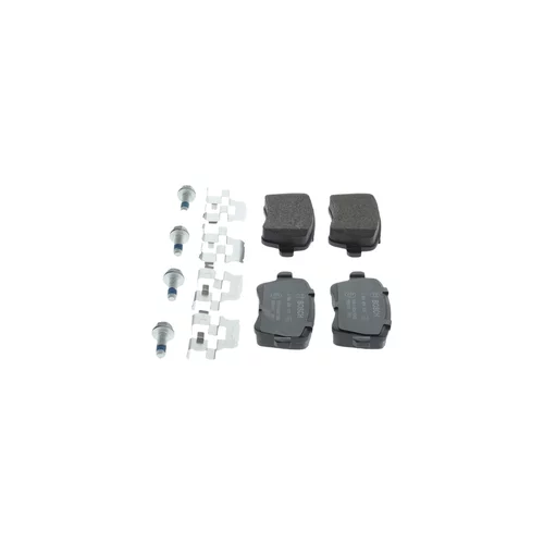 Sada brzdových platničiek kotúčovej brzdy 0 986 494 125 /BOSCH/ - obr. 3