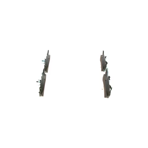 Sada brzdových platničiek kotúčovej brzdy 0 986 494 348 /BOSCH/ - obr. 3