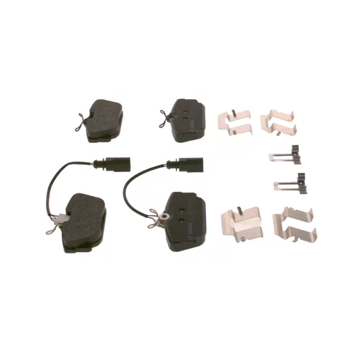 Sada brzdových platničiek kotúčovej brzdy 0 986 494 529 /BOSCH/ - obr. 3