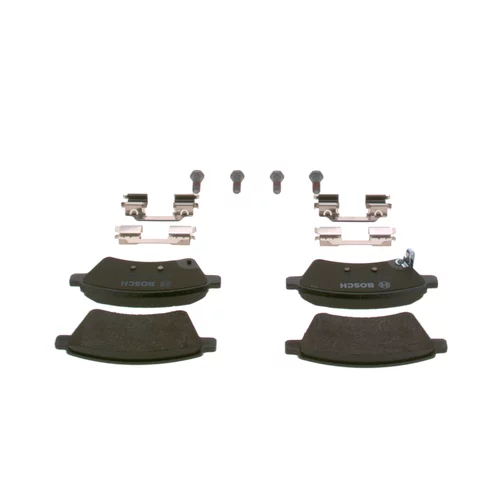 Sada brzdových platničiek kotúčovej brzdy 0 986 494 584 /BOSCH/ - obr. 2