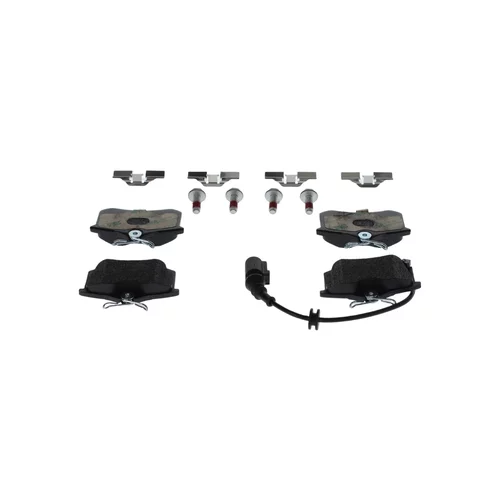 Sada brzdových platničiek kotúčovej brzdy 0 986 494 598 /BOSCH/ - obr. 2