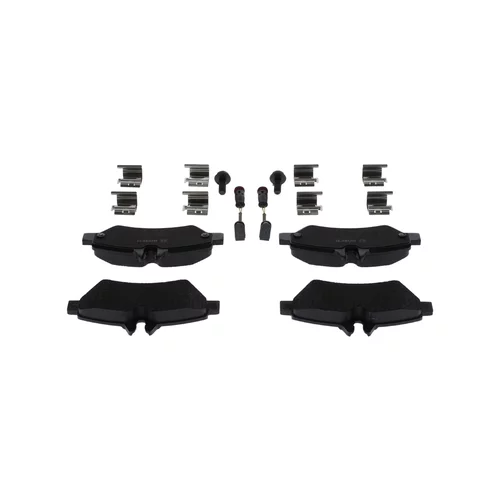 Sada brzdových platničiek kotúčovej brzdy 0 986 494 601 /BOSCH/ - obr. 2