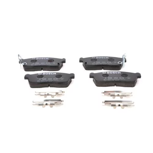 Sada brzdových platničiek kotúčovej brzdy 0 986 494 618 /BOSCH/ - obr. 5