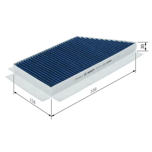 Filter vnútorného priestoru 0 986 628 635 /BOSCH/ - obr. 5