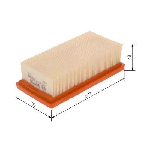 Vzduchový filter 1 457 432 173 /BOSCH/ - obr. 4