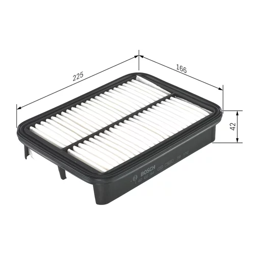 Vzduchový filter 1 457 433 784 /BOSCH/ - obr. 4