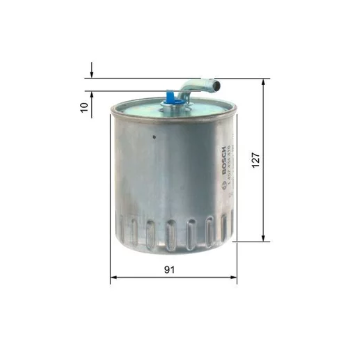 Palivový filter 1 457 434 416 /BOSCH/ - obr. 4