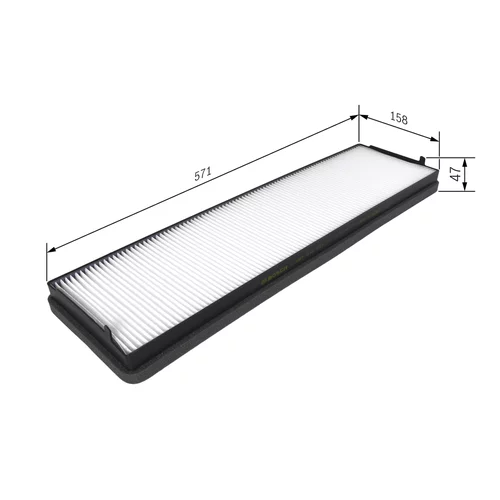 Filter vnútorného priestoru 1 987 431 157 /BOSCH/ - obr. 4