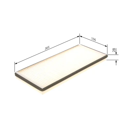 Filter vnútorného priestoru 1 987 432 043 /BOSCH/ - obr. 4