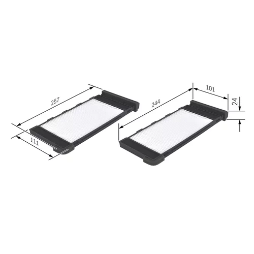 Filter vnútorného priestoru 1 987 432 118 /BOSCH/ - obr. 4