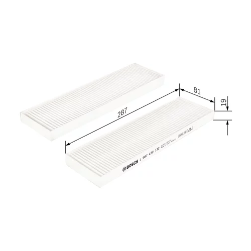 Filter vnútorného priestoru 1 987 432 132 /BOSCH/ - obr. 4