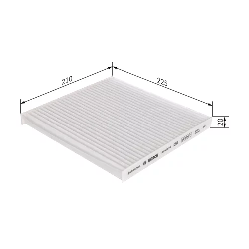 Filter vnútorného priestoru 1 987 432 246 /BOSCH/ - obr. 4