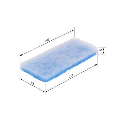 Filter vnútorného priestoru 1 987 435 047 /BOSCH/ - obr. 4