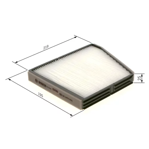 Filter vnútorného priestoru 1 987 435 054 /BOSCH/ - obr. 4