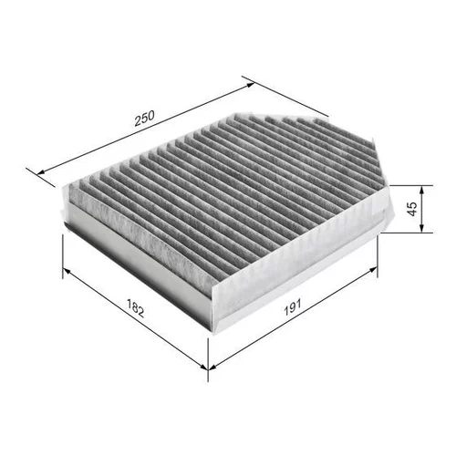 Filter vnútorného priestoru 1 987 435 509 /BOSCH/ - obr. 4