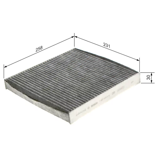 Filter vnútorného priestoru 1 987 435 515 /BOSCH/ - obr. 4