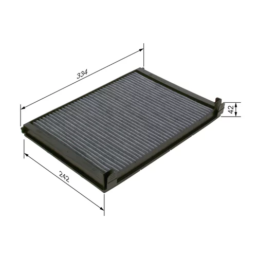 Filter vnútorného priestoru 1 987 435 563 /BOSCH/ - obr. 4