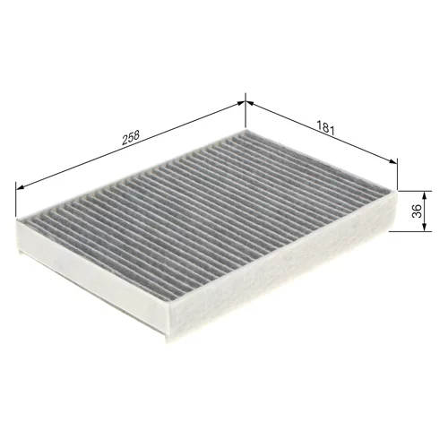 Filter vnútorného priestoru 1 987 435 573 /BOSCH/ - obr. 4
