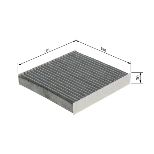 Filter vnútorného priestoru 1 987 435 589 /BOSCH/ - obr. 4