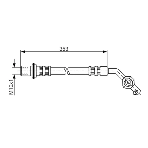 Brzdová hadica 1 987 481 036 /BOSCH/ - obr. 4