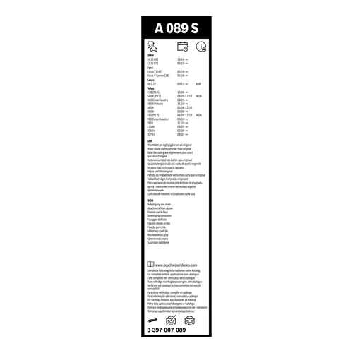 Stieracia lišta 3 397 007 089 /BOSCH/ - obr. 3
