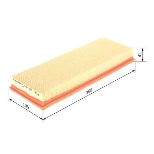 Vzduchový filter F 026 400 155 /BOSCH/ - obr. 4