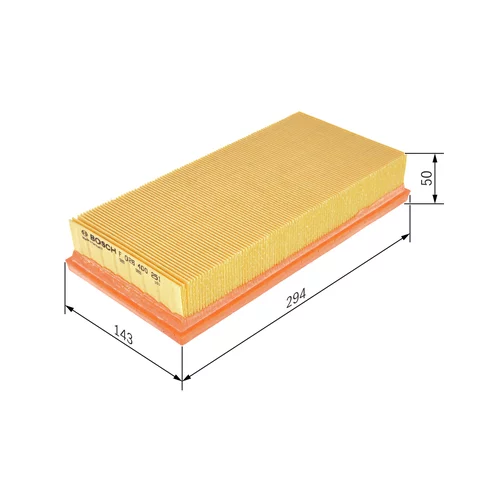 Vzduchový filter F 026 400 251 /BOSCH/ - obr. 4
