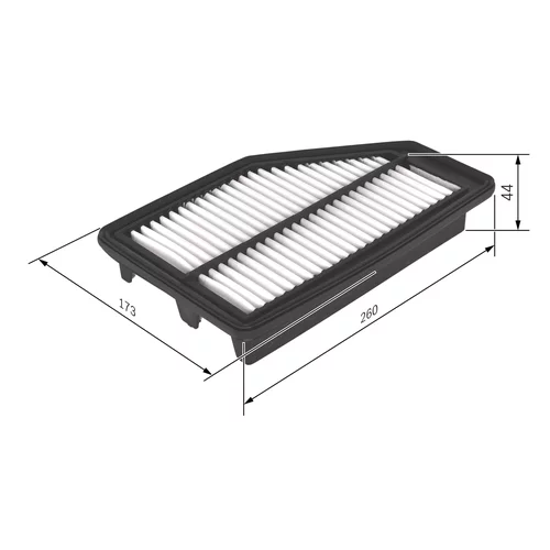 Vzduchový filter F 026 400 295 /BOSCH/ - obr. 4