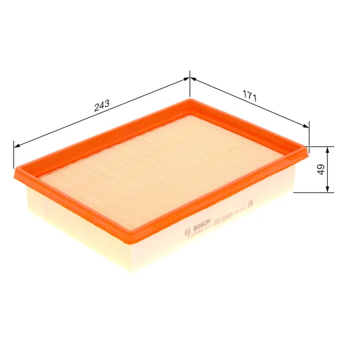 Vzduchový filter F 026 400 311 /BOSCH/ - obr. 4
