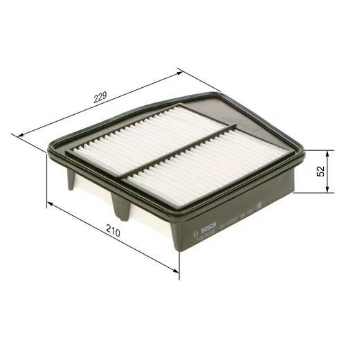 Vzduchový filter F 026 400 328 /BOSCH/ - obr. 4