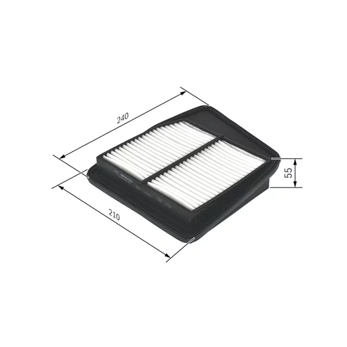 Vzduchový filter F 026 400 357 /BOSCH/ - obr. 4