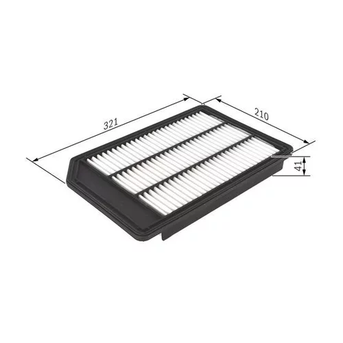 Vzduchový filter F 026 400 419 /BOSCH/ - obr. 4