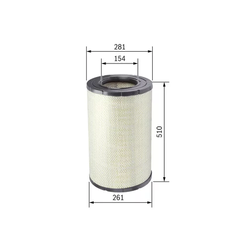 Vzduchový filter F 026 400 514 /BOSCH/ - obr. 4