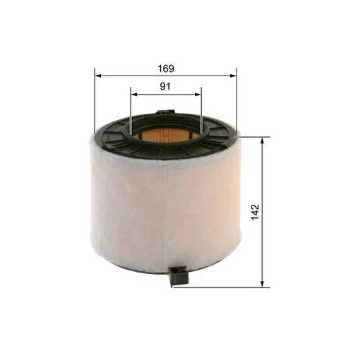 Vzduchový filter F 026 400 677 /BOSCH/ - obr. 4