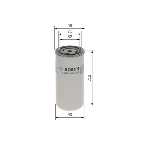 Palivový filter F 026 402 035 /BOSCH/ - obr. 4