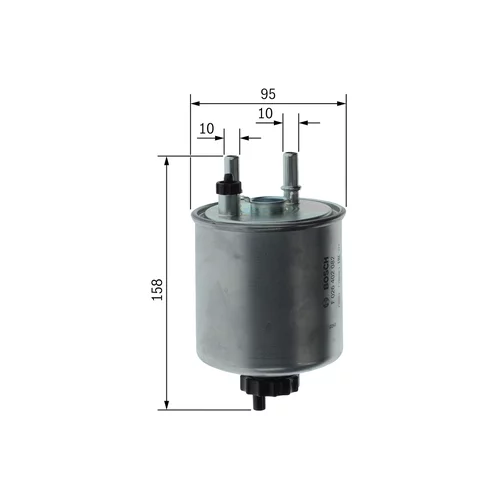 Palivový filter F 026 402 082 /BOSCH/ - obr. 4