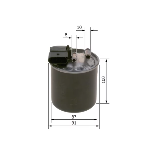 Palivový filter F 026 402 842 /BOSCH/ - obr. 4