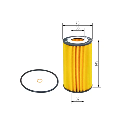 Olejový filter F 026 407 007 /BOSCH/ - obr. 4