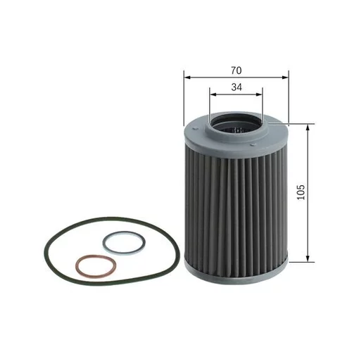 Hydraulický filter automatickej prevodovky F 026 407 118 /BOSCH/ - obr. 4