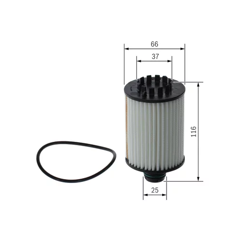Olejový filter F 026 407 335 /BOSCH/ - obr. 4