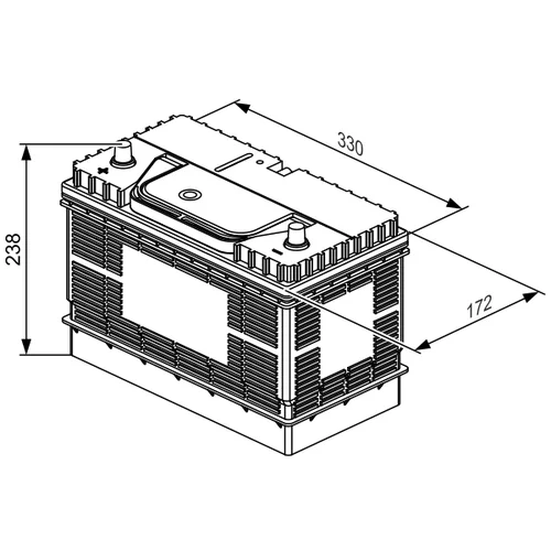 Štartovacia batéria BOSCH 0 092 L40 340