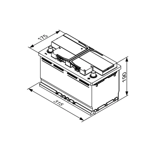 Štartovacia batéria 0 092 S4E 111 /BOSCH/ - obr. 4