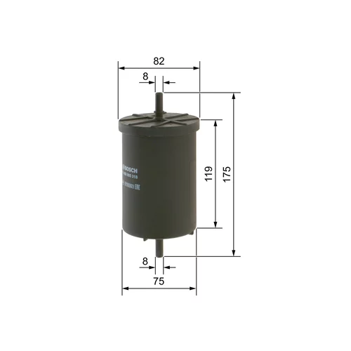 Palivový filter 0 450 905 318 /BOSCH/ - obr. 4