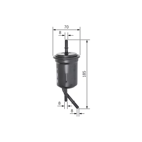 Palivový filter 0 450 905 970 /BOSCH/ - obr. 4