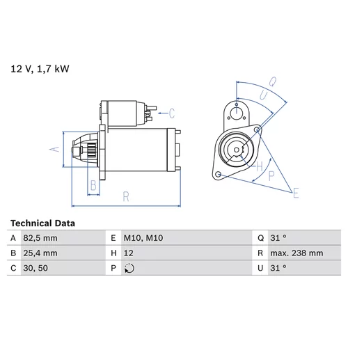 Štartér 0 986 021 360 /BOSCH/ - obr. 4