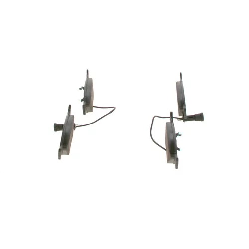 Sada brzdových platničiek kotúčovej brzdy 0 986 424 200 /BOSCH/ - obr. 1